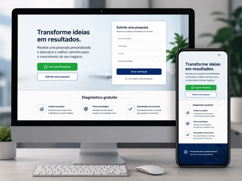 Landing Page para Captação de Leads