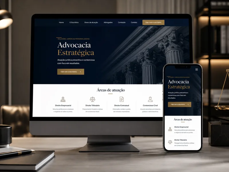 Landing Page para Advogados